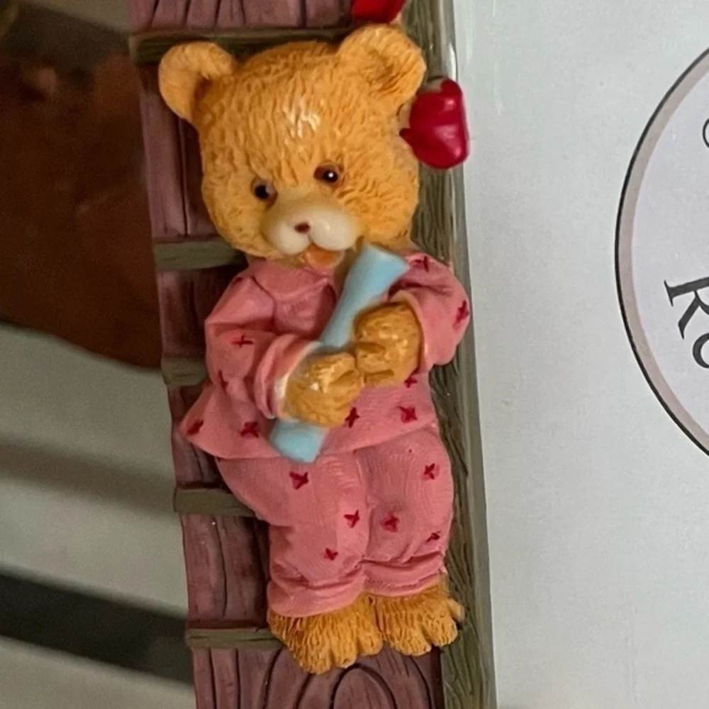 Little Ones Resin Collection Teddy Bears 4 x 6 Photo Picture Frame Standing New